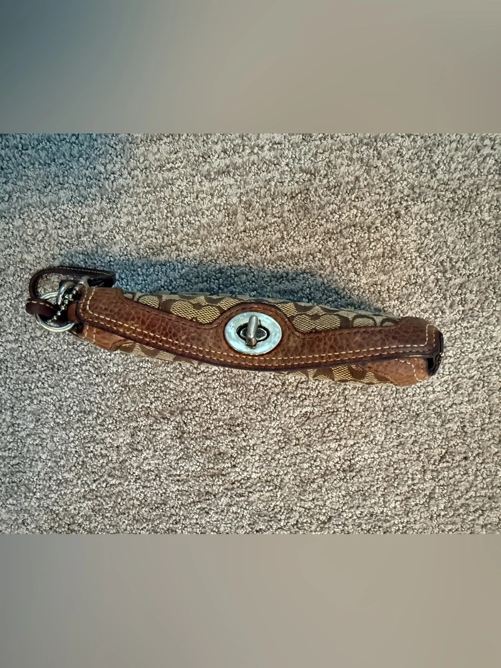 Coach compact wristlet